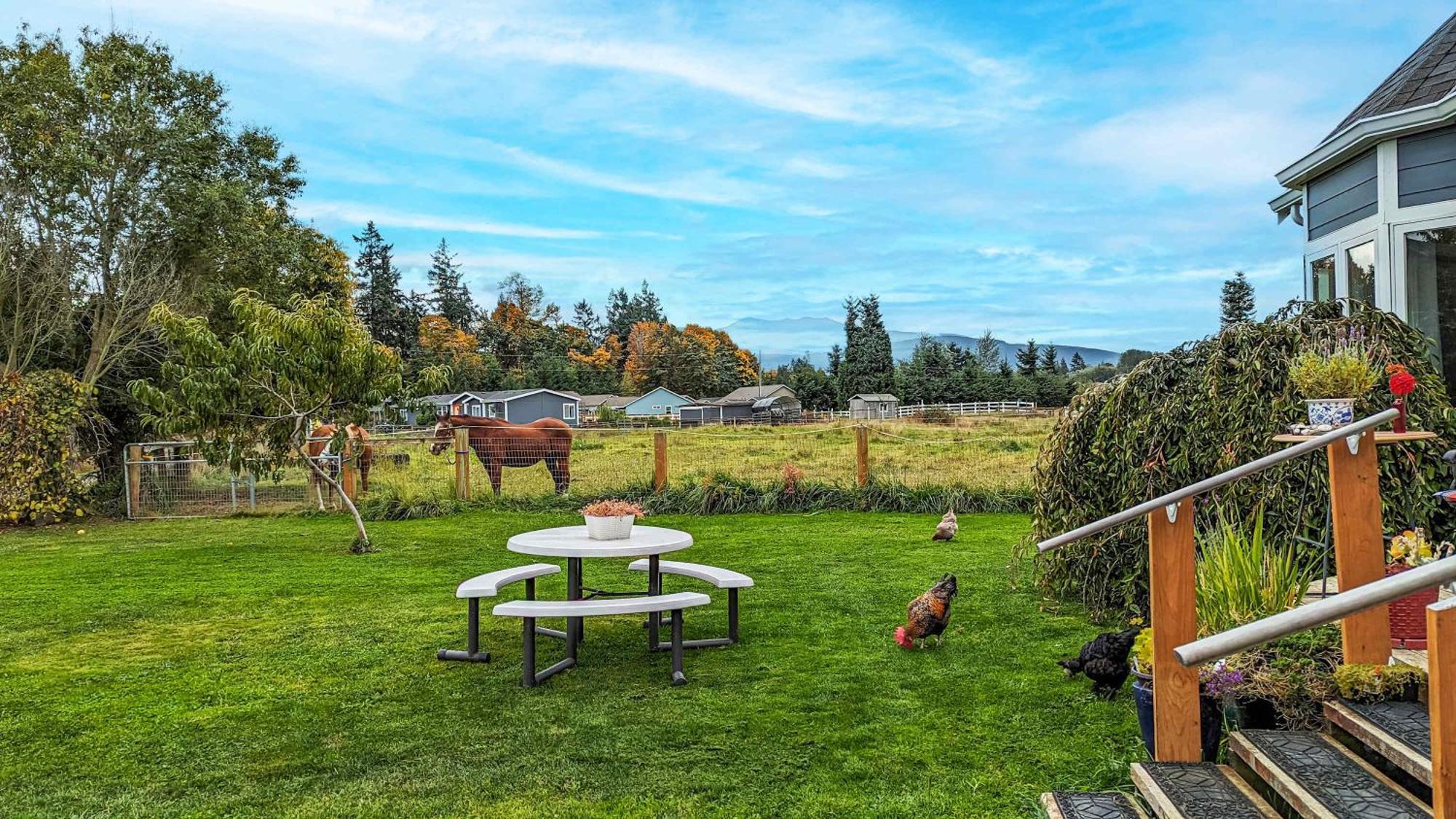 Sq Sequim Sunrise Apartment Bagian luar foto