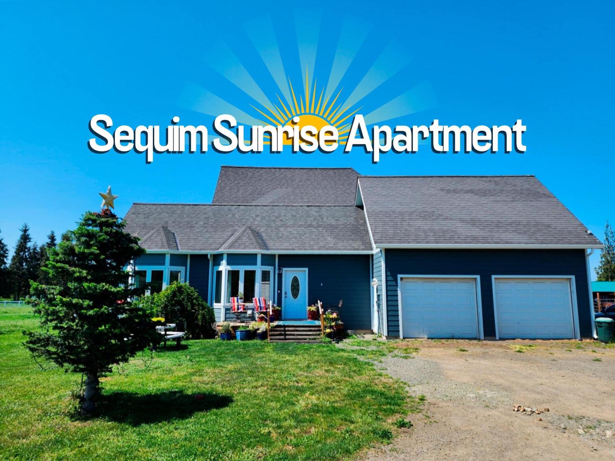 Sq Sequim Sunrise Apartment Bagian luar foto